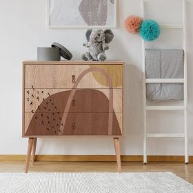 Komoda se zásuvkami HANTLY multicolor Komoda se zásuvkami HANTLY multicolor