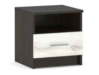 Noční stolek se zásuvkou (set 2ks) ATHOS wenge/dub kraft Noční stolek se zásuvkou (set 2ks) ATHOS wenge/dub kraft