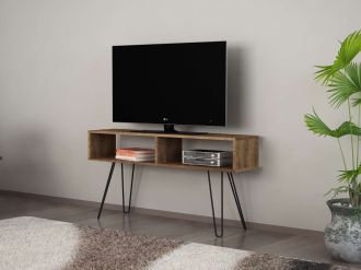 DAITO úzký TV stolek, ořech DAITO úzký TV stolek, ořech