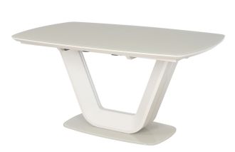 Jídelní stůl rozkládací 160x90 ARMANI krém Jídelní stůl rozkládací 160x90 ARMANI krém