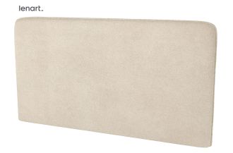 Polstrovaný záhlavník k posteli 140 cm barva béžová boucle Polstrovaný záhlavník k posteli 140 cm barva béžová boucle