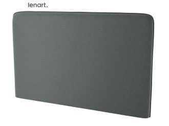 Polstrovaný záhlavník k posteli 120 cm barva grafit Polstrovaný záhlavník k posteli 120 cm barva grafit