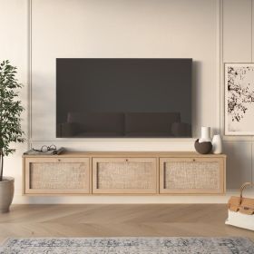Dune závěsný TV stolek, sepet/juta Dune závěsný TV stolek, sepet/juta