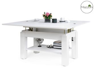 Jídelní/konferenční stůl BRAWO 65x130 barva bílá Jídelní/konferenční stůl BRAWO 65x130 barva bílá
