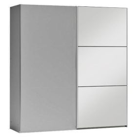 Šatní skříň VALERIANO 200 platinum/platinum Šatní skříň VALERIANO 200 platinum/platinum