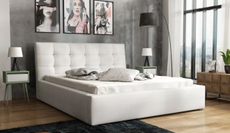 Postel TEKLI 140x200 výběr ekokůže Postel TEKLI 140x200 výběr ekokůže
