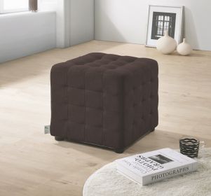 Taburet CUBIX II hnědá látka Taburet CUBIX II hnědá látka