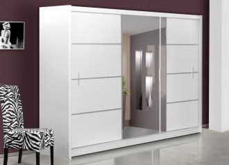 Šatní skříň SANDINO 250 bílá Šatní skříň SANDINO 250 bílá