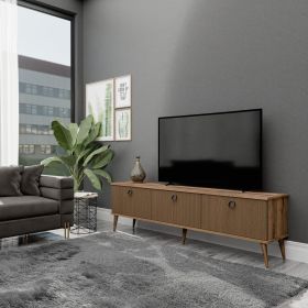 LEXUS TV stolek na nožičkách, ořech