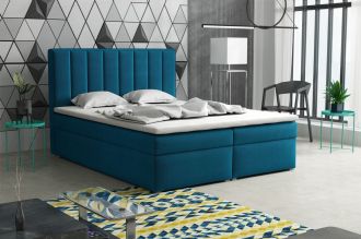 Postel s matrací s ÚP LUCINI BOX 160x200 výběr látek Postel s matrací s ÚP LUCINI BOX 160x200 výběr látek