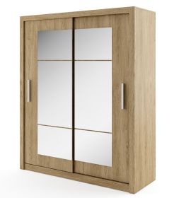 Šatní skříň IDEA 02 shetland zrcadlo 180 cm Šatní skříň IDEA 02 shetland zrcadlo 180 cm