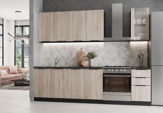 Kuchyně MARKERA 200 sonoma/antracit Kuchyně MARKERA 200 sonoma/antracit