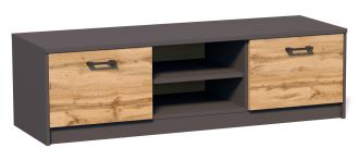 TV stolek MARK 028 grafit/dub wotan TV stolek MARK 028 grafit/dub wotan