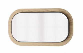 Zrcadlo oválné ALTEA 80 dub artisan Zrcadlo oválné ALTEA 80 dub artisan
