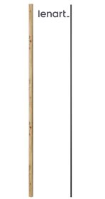Lišta s LED osvětlením REBECCA vnější k výklopným postelím dub artisan barvy Lišta s LED osvětlením REBECCA vnější k výklopným postelím dub artisan barvy