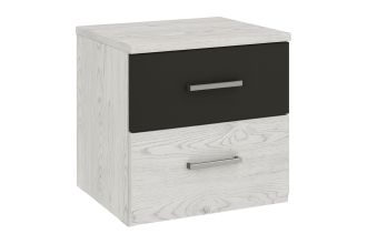 AGADIR noční stolek, antracit/light artwood AGADIR noční stolek, antracit/light artwood