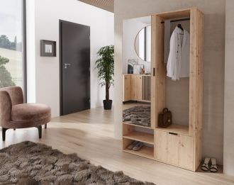 Předsíňová stěna MINAS dub artisan Předsíňová stěna MINAS dub artisan