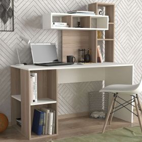 ZAKIMI designový psací stůl, bílá/cordoba ZAKIMI designový psací stůl, bílá/cordoba