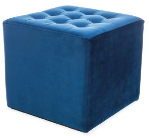 Taburet LORI VELVET granátově modrá Taburet LORI VELVET granátově modrá