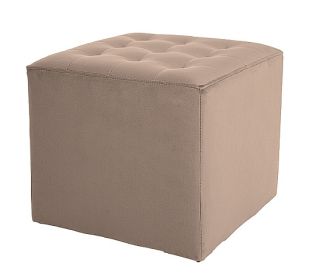 Taburet LORI velvet béžová Taburet LORI velvet béžová