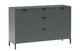 Komoda na nohách 2D3S ODEON green stone Komoda na nohách 2D3S ODEON green stone