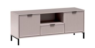 Televizní stolek na nohách 2D1S/135 ODEON kašmír Televizní stolek na nohách 2D1S/135 ODEON kašmír