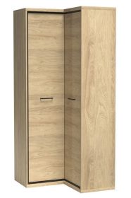 Šatní skříň rohová PILETAS M-14 dub hickory Šatní skříň rohová PILETAS M-14 dub hickory