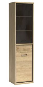 Vitrína 2D1S PILETAS M-4 dub hickory Vitrína 2D1S PILETAS M-4 dub hickory