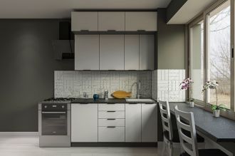 CRAFT kuchyňská linka 160, nymfea alba CRAFT kuchyňská linka 160, nymfea alba