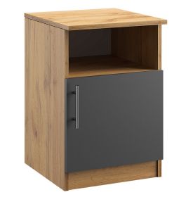 Komoda 1D OFFICE KIT dub apalačský/šedá Komoda 1D OFFICE KIT dub apalačský/šedá