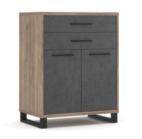 Komoda 2D2S ROSOLINI barva dub tabaco/matera Komoda 2D2S ROSOLINI barva dub tabaco/matera