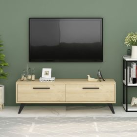 DALTON TV stolek na nožičkách, dub DALTON TV stolek na nožičkách, dub
