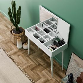 FLORA vyklápěcí toaletní stolek, bílá FLORA vyklápěcí toaletní stolek, bílá