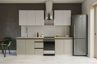 Kuchyňská linka RENATO 200 nymfea alba/stone grey Kuchyňská linka RENATO 200 nymfea alba/stone grey