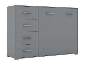 Komoda 2D4S EMONAK šedá Komoda 2D4S EMONAK šedá