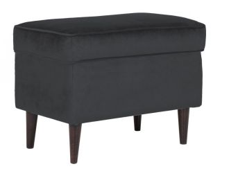 RON podnožka/taburetka, BLUVEL 19, černá, wenge /P/ RON podnožka/taburetka, BLUVEL 19, černá, wenge /P/