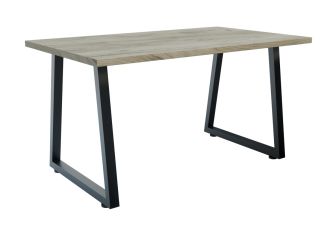 ATLANTA jídelní stůl, dub Craft šedý ATLANTA jídelní stůl, dub Craft šedý