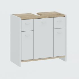 koupelnová skříňka 3D2S, bílá koupelnová skříňka 3D2S, bílá