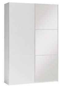 Šatní skříň VALERIANO 120 bílá/bílá Šatní skříň VALERIANO 120 bílá/bílá
