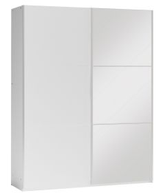 Šatní skříň VALERIANO 150 bílá/bílá Šatní skříň VALERIANO 150 bílá/bílá