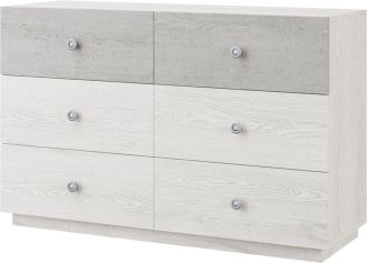 GRANUM komoda se zásuvkami 3S+3S, light artwood/industrial GRANUM komoda se zásuvkami 3S+3S, light artwood/industrial