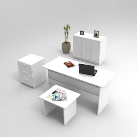 ALATRI kancelářský set se skříňkou, bílá ALATRI kancelářský set se skříňkou, bílá