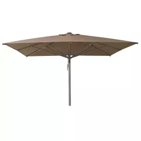 Zahradní slunečník LIVA taupe 400x400cm Zahradní slunečník LIVA taupe 400x400cm