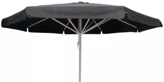 Zahradní slunečník KARIN černá/platinová O500cm Zahradní slunečník KARIN černá/platinová O500cm