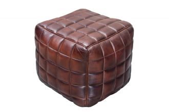 Kožený taburet TAURUS BROWN Kožený taburet TAURUS BROWN