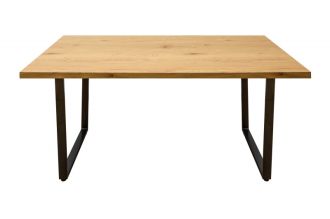 Jídelní stůl LOFT 160 CM dubový vzhled U rám Jídelní stůl LOFT 160 CM dubový vzhled U rám