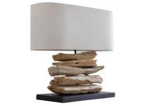Stolní lampa RIVERINE NATUR 55 CM naplavené dříví Stolní lampa RIVERINE NATUR 55 CM naplavené dříví