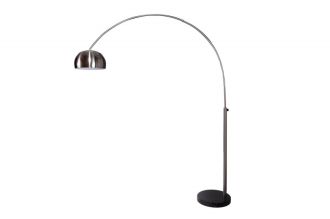 Stojací lampa BIG BOW 170-210 CM matně chromovaná Stojací lampa BIG BOW 170-210 CM matně chromovaná