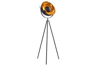 Stojací lampa STUDIO 145 CM černo-zlatá Stojací lampa STUDIO 145 CM černo-zlatá