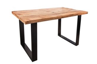 Jídelní stůl IRON CRAFT 140 CM masiv mango Jídelní stůl IRON CRAFT 140 CM masiv mango
